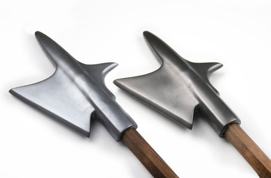 How to easily make padded polearm hafts