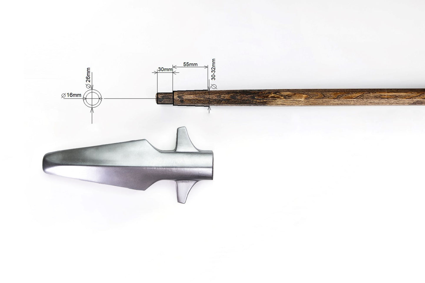 Spear head - ready to ship