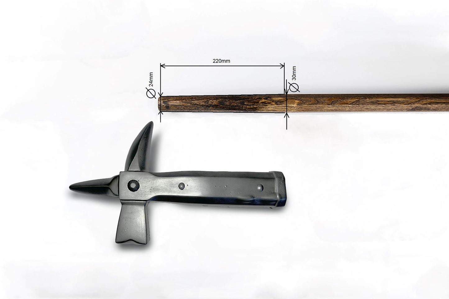 Polehammer head - training line