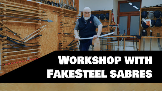 Workshop with FakeSteel sabres