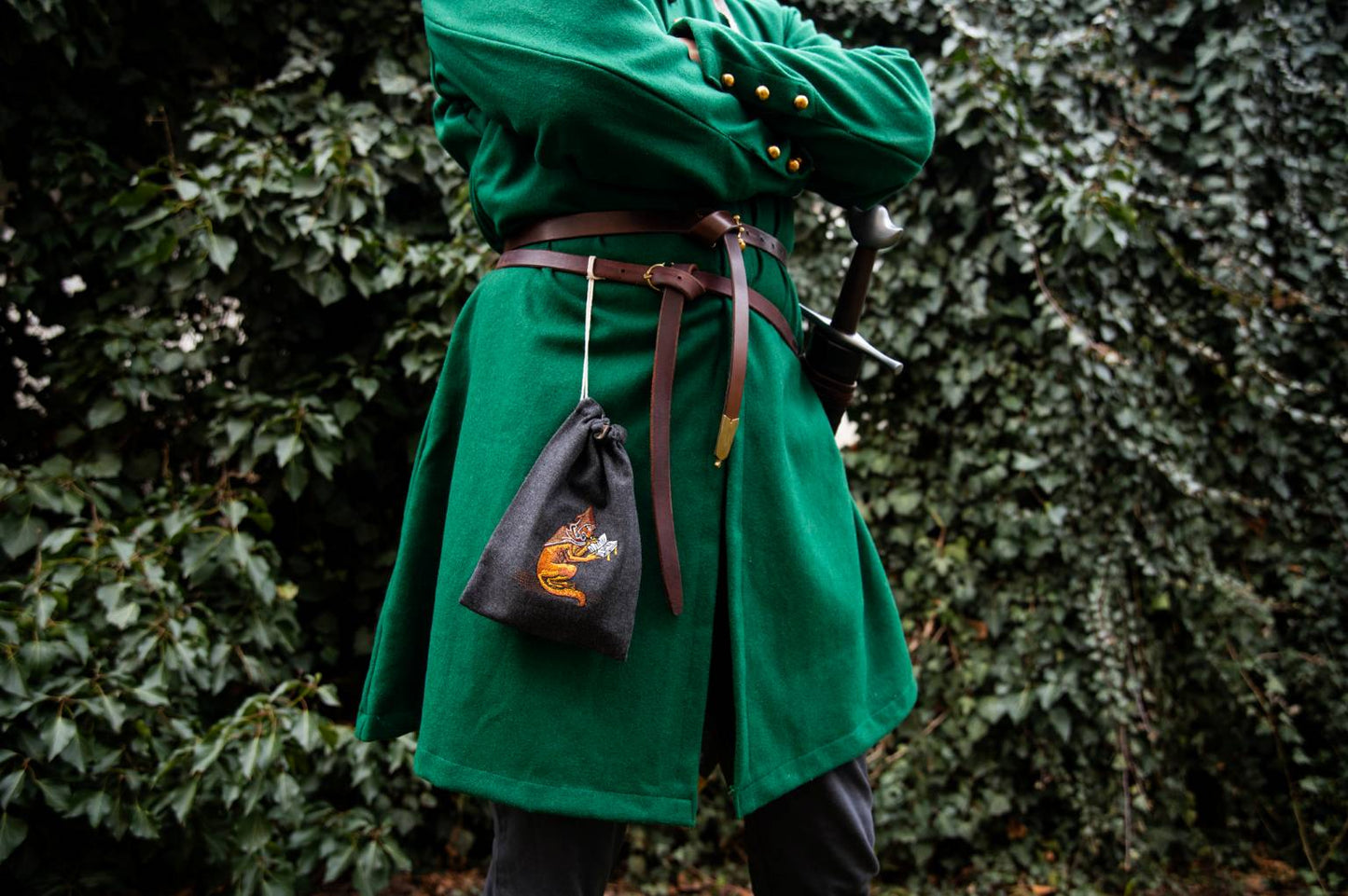 Embroidered bag - Fox