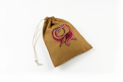 Embroidered bag - Dragon
