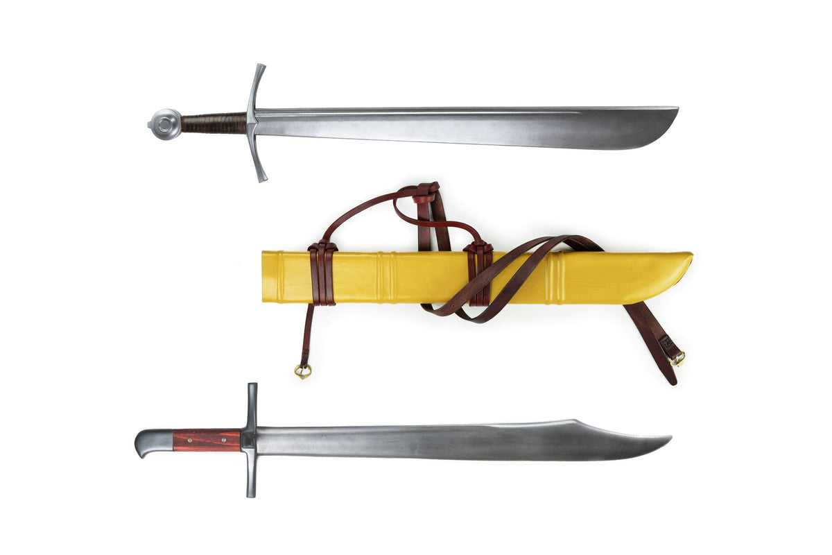 Falchion scabbard - Type I – FakeSteel Armory
