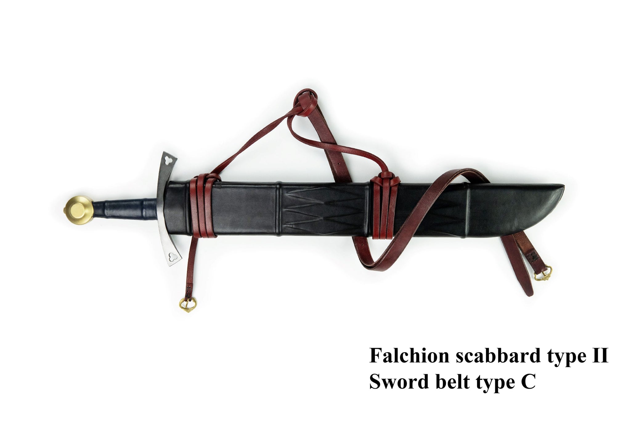 Falchion scabbard - Type II – FakeSteel Armory