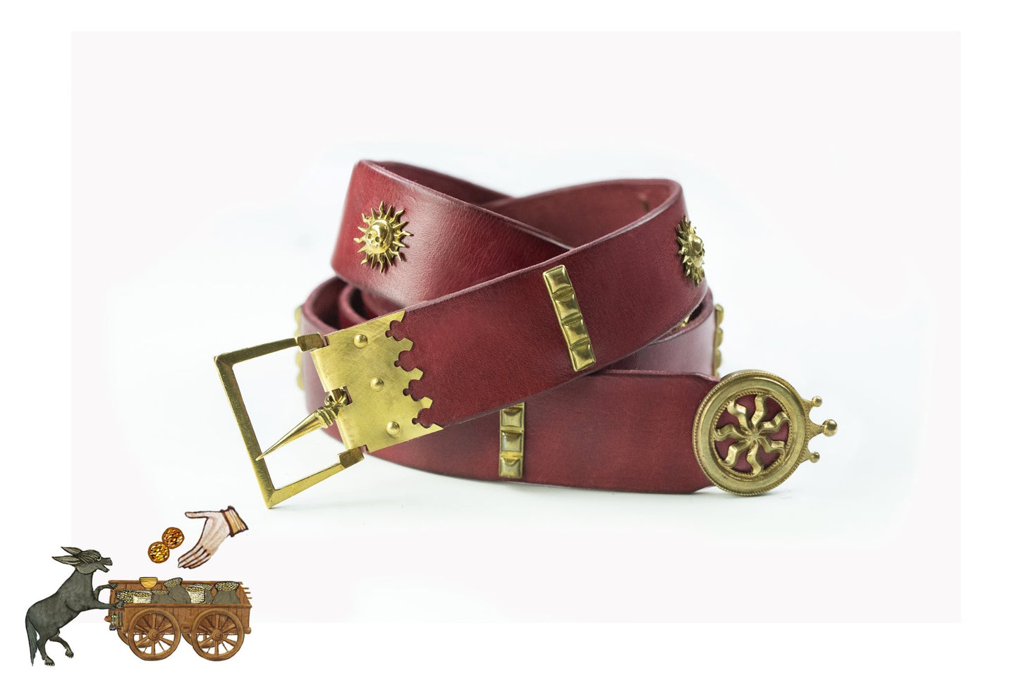 Medieval belt - Sun type II