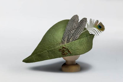 Guinea fowl feather