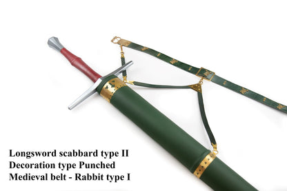 Longsword scabbard - Type II