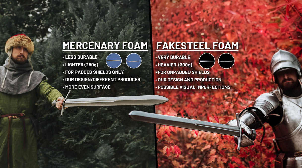 FakeSteel Armory – LARP Foam Weapons, Swords & HEMA Gear | Prague