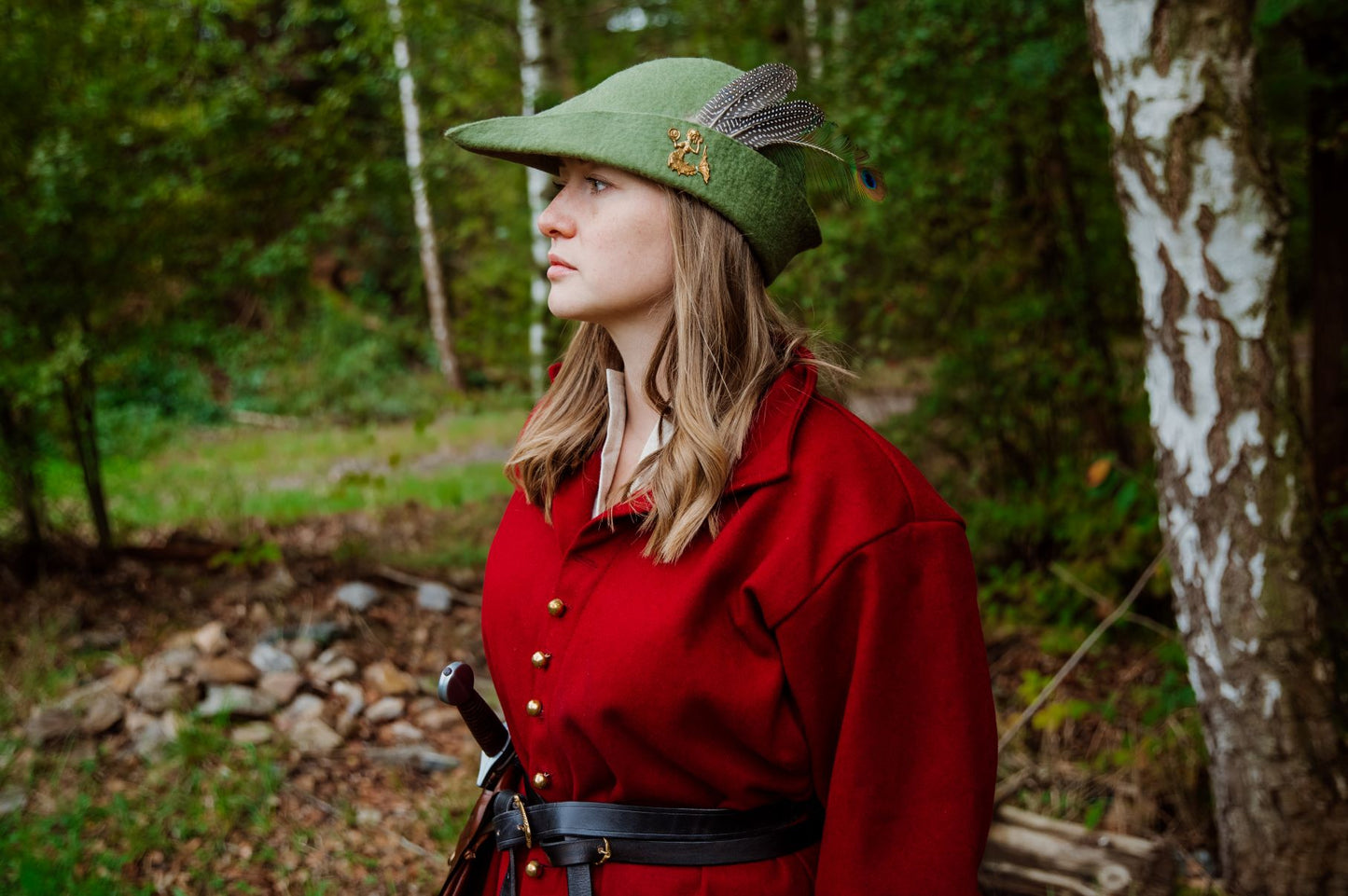 Badge - Mermaid (brass)