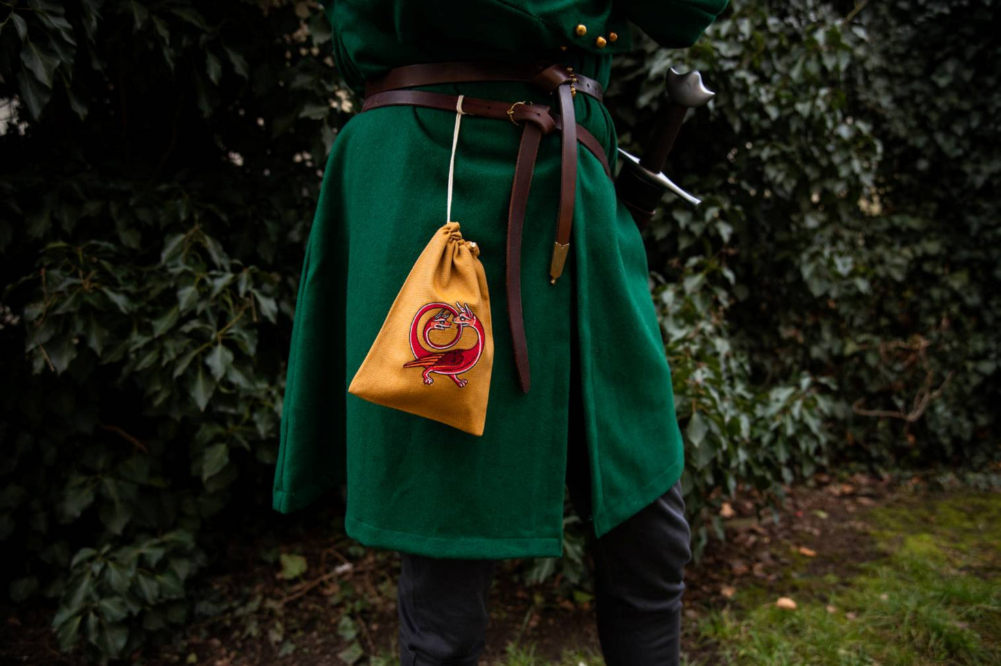 Embroidered bag - Dragon