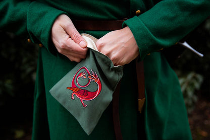 Embroidered bag - Dragon