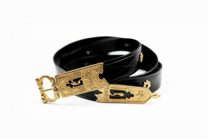 Medieval belt - Flower