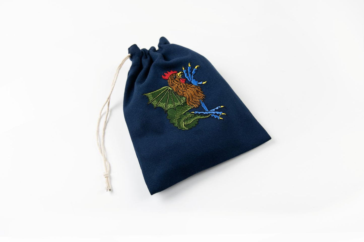 Embroidered bag - Cockatrice
