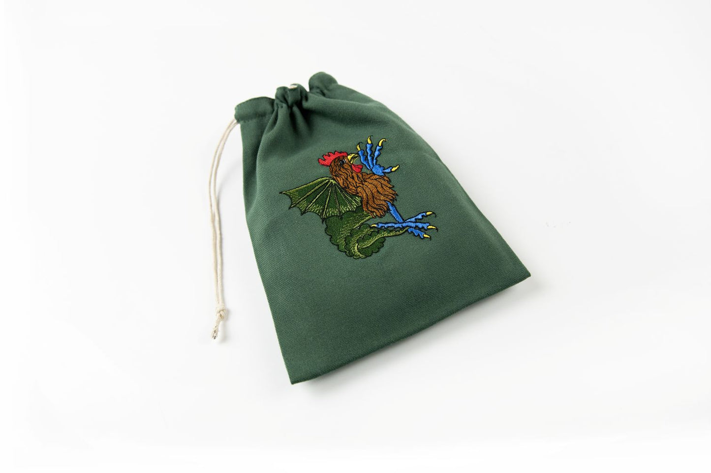 Embroidered bag - Cockatrice