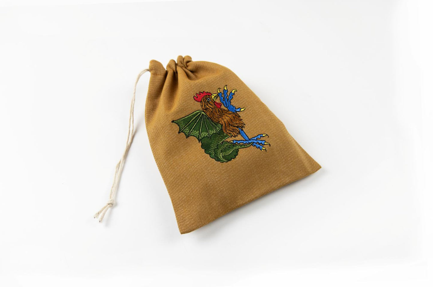 Embroidered bag - Cockatrice