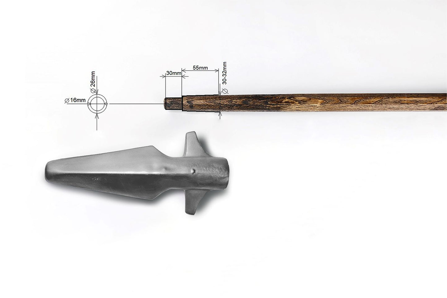 Spear head - training line
