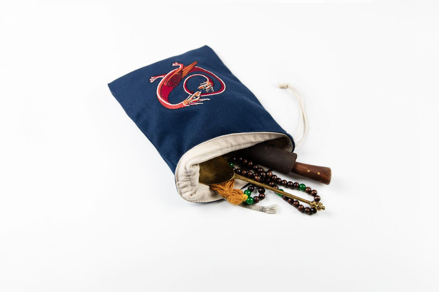 Embroidered bag - Dragon