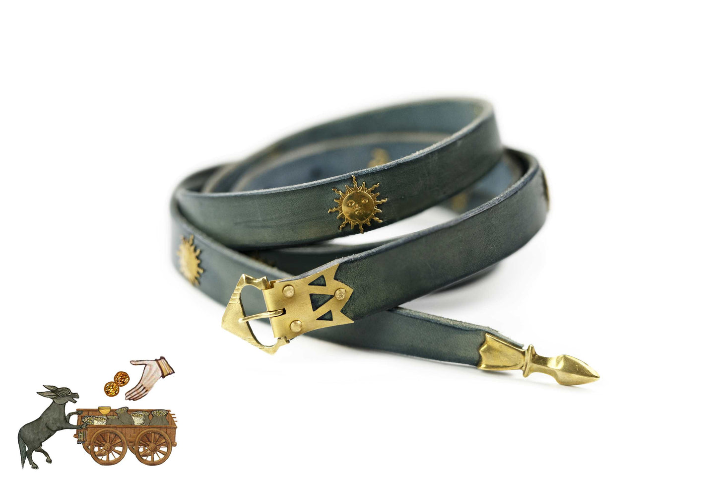 Medieval belt - Sun type I FakeSteel Armory Medieval belt - Sun type I FakeSteel Armory